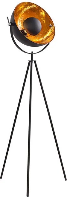 LAMPADAR DESIGN RETRO Studio negru/ auriu A-36617 VC