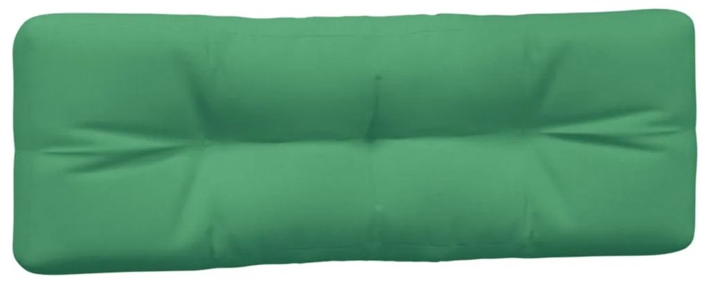 Perne pentru canapea paleti, 2 buc, verde 2, Verde, 120 x 80 x 10 cm