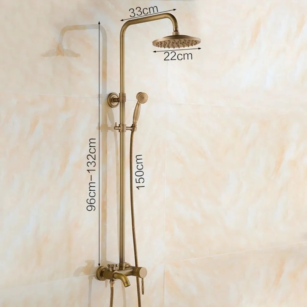 Coloana Dus Bronz Antichizat Smack, Esn 1728