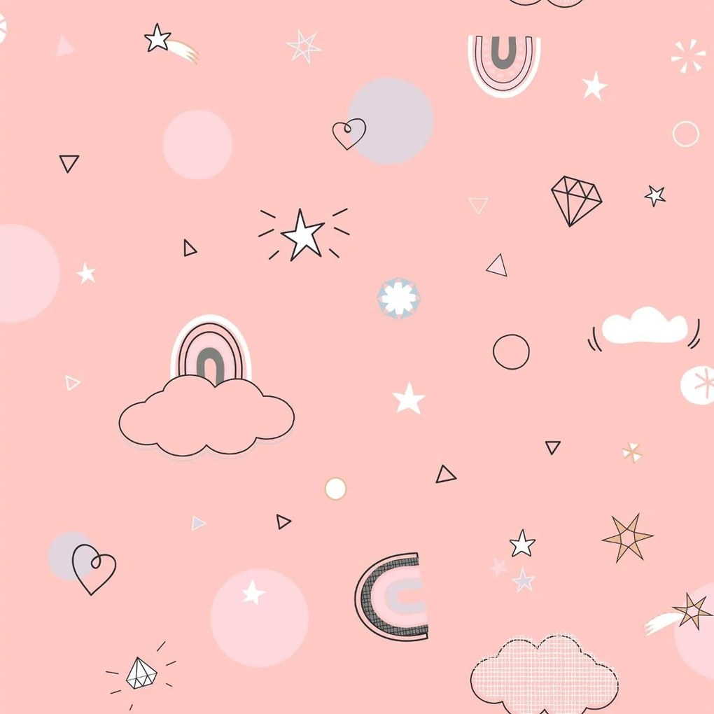 Lenjerie de pat din bumbac pentru copii, UNICORN