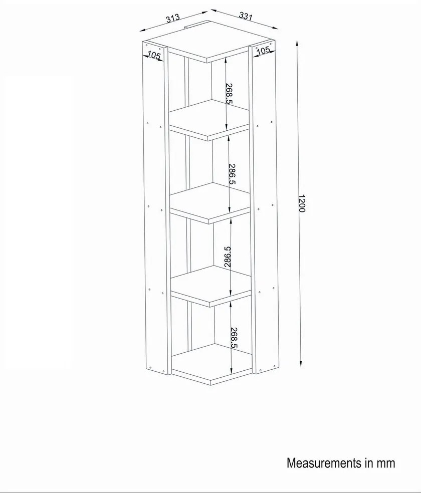 Bibliotecă Venita White