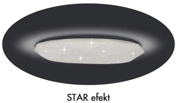 Plafonieră LED dimabilă Ecolite WZSD-25W/LED DIAMANT LED/25W/230V + telecomandă