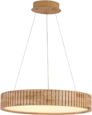 Brilagi - Lustră LED suspendată pe cablu FALCON WOOD MODERN LED/30W/230V Ø 45 cm lemn