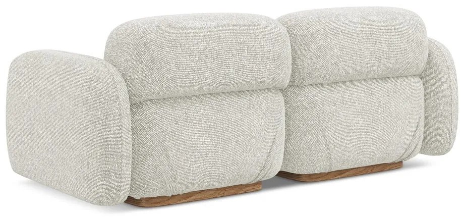 Canapea modulară crem 190 cm Ailani – Makamii