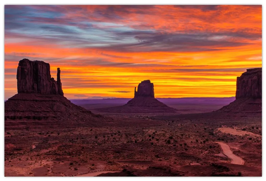 Tablou - Monumentul Valley în Arizona (90x60 cm)