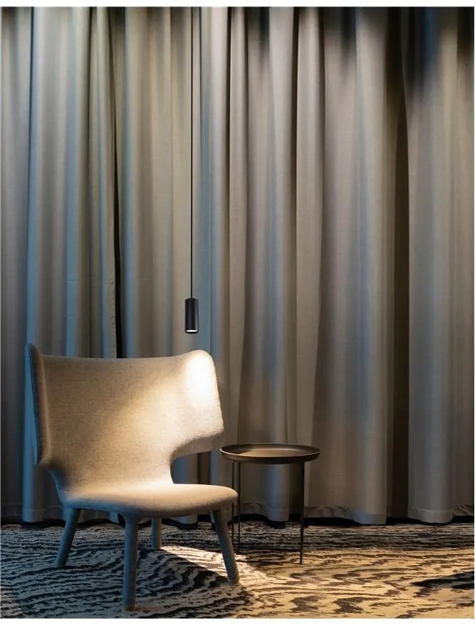 Pendul design modern Aila negru