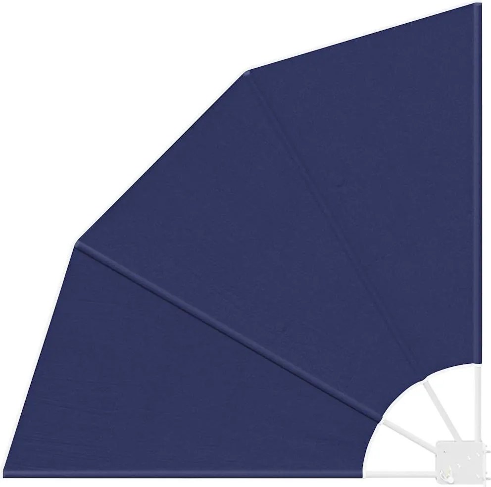 vidaXL Ecran de intimitate pentru balcon Albastru marin 115 x 115 cm