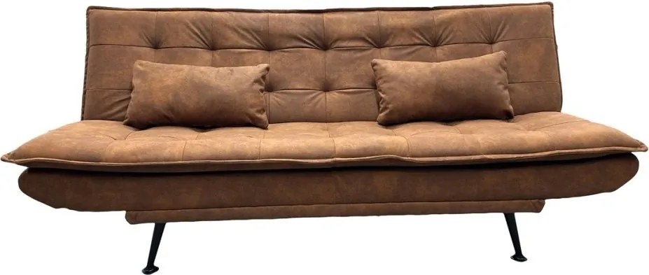 Canapea extensibila, Microfibra Maro JAZZ 195cm