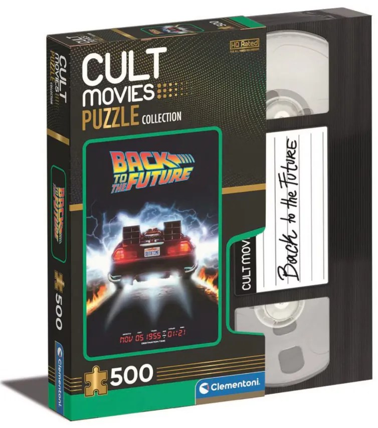 Înapoi în viitor Cult Movies Puzzle Clementoni de 500 de piese