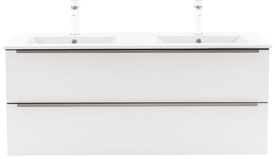 Dulap inferior Vario Trim 120 cu lavoar antracit-alb