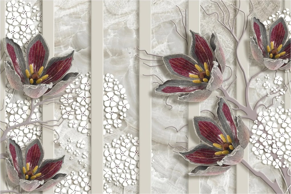 Tablou - Flori decorative (90x60 cm)