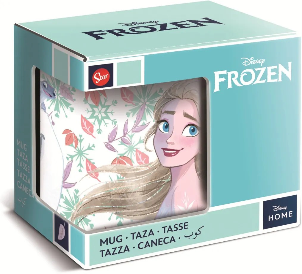 Disney Regatul de gheață Snowy Tale cană din porțelan 325 ml (11 oz) în cutie cadou
