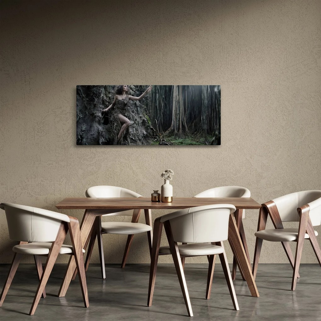 Tablou - Zâna pădurii (120x50 cm)