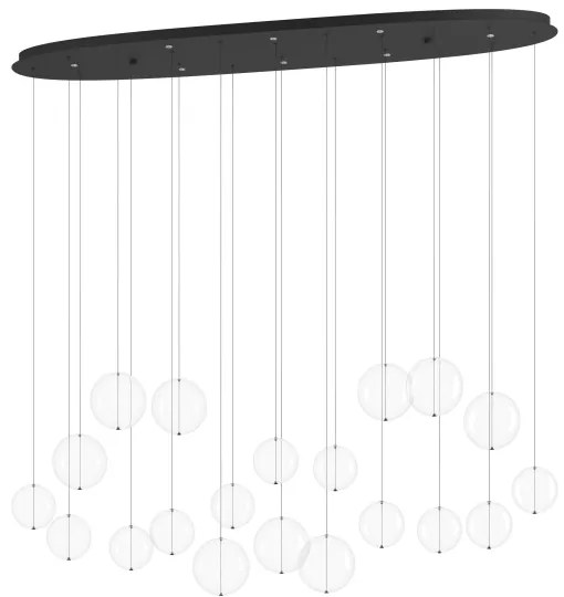 Lustră LED dimabilă pe cablu Eglo 390344 ESPARDELLO 8xLED/4,2W/230V 3000K