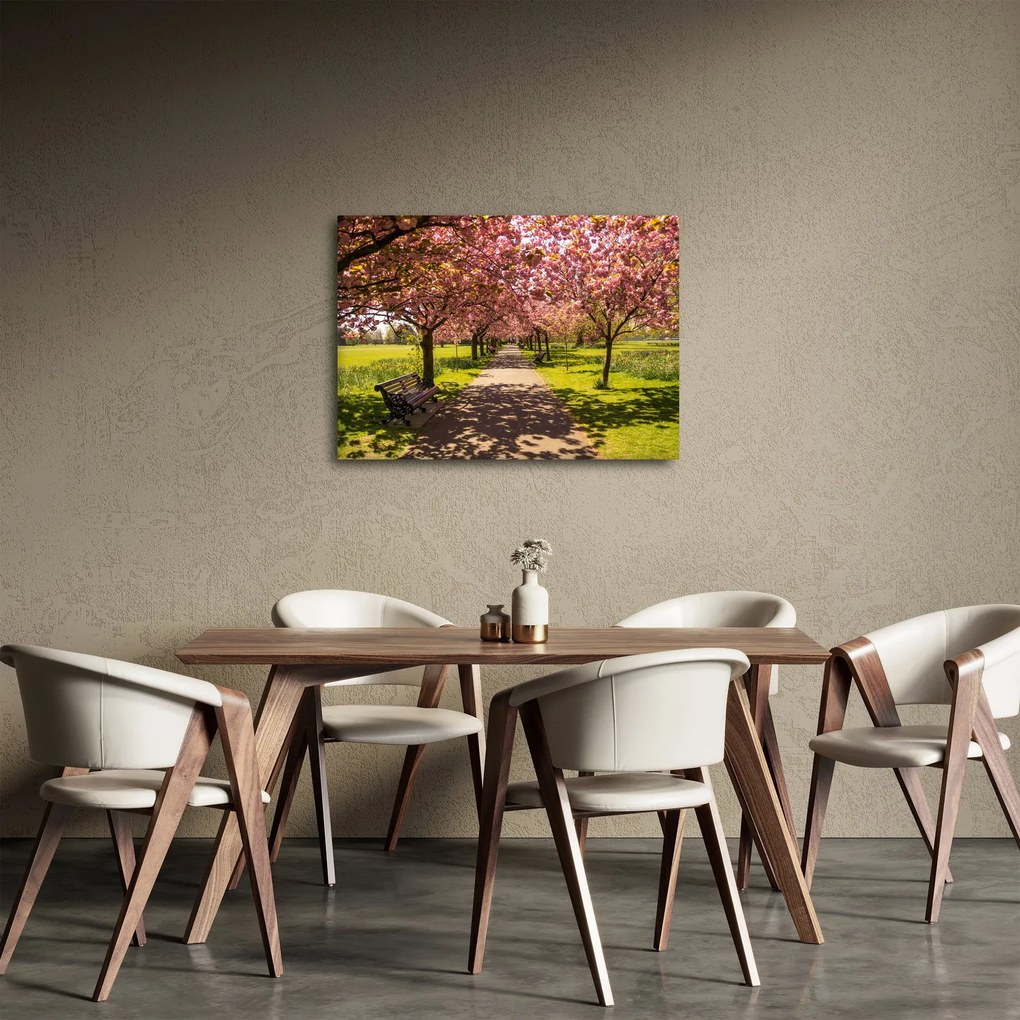 Tablou - livada cu cireși (70x50 cm)