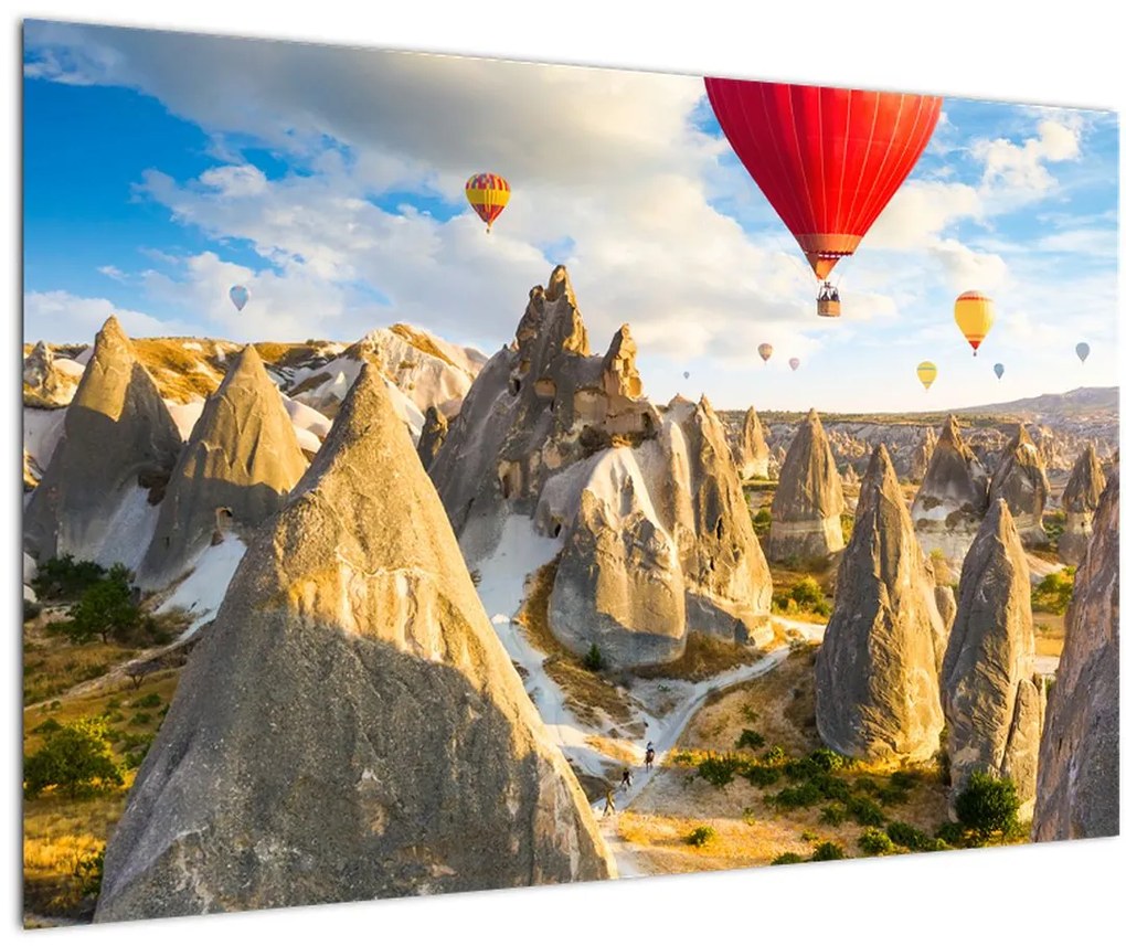 Tablou - Baloane cu aer cald (90x60 cm)