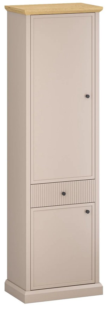 Dulap cu rafturi Indices (taupe + stejar pietros). 1116877