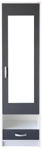 Dulap Andrei 500 Alb/Gri