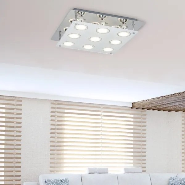 Rabalux 2517 - Plafonieră LED NAOMI 9xGU10/5W