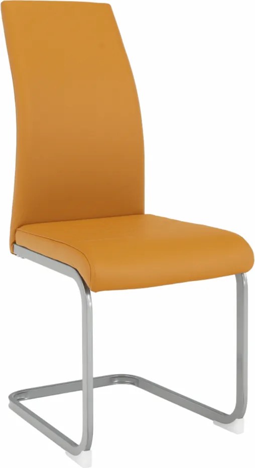 Scaun dining, muştar / gri, NOBATA