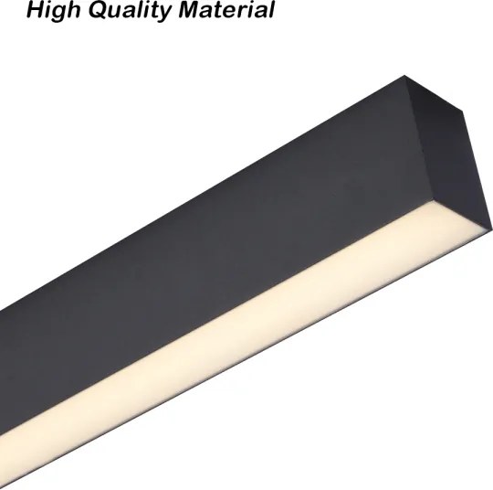 Brilagi - Plafonieră LED pentru baie SLEEKLINE LED/40W/230V, neagră, IP44