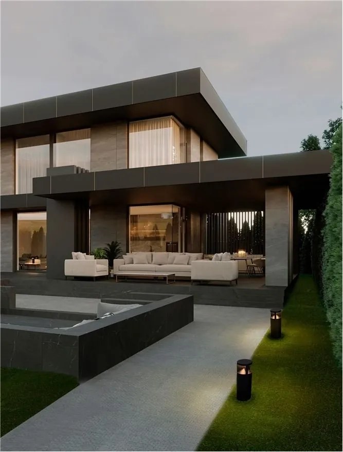 Stalp LED iluminat exterior decorativ, IP65, SOUL H 43cm