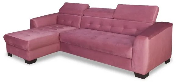 Coltar extensibil Karma Stanga, 5 Locuri, Mov, 291 x 177 x 86 Cm