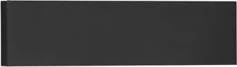 Aplica exterior neagra liniara 30cm IP65 LED METRIC