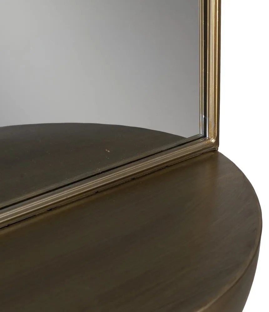 Oglindă de perete cu raft 37x40 cm – Ixia