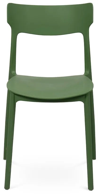 Scaun de grădină verde din plastic Biá – Bonami Essentials