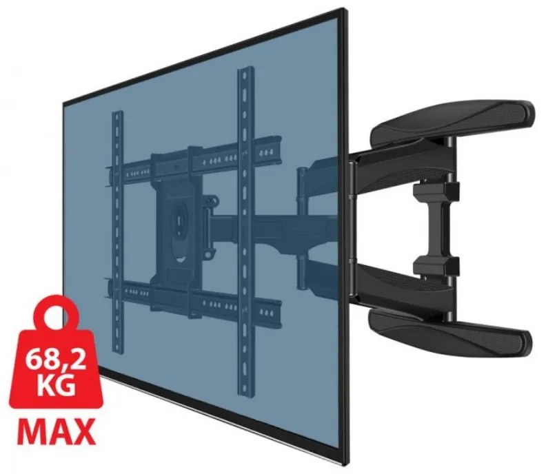 Suport televizor Esperanza ERW021, 40-85", Reglare inclinare, Pana la 68.2 kg, Negru