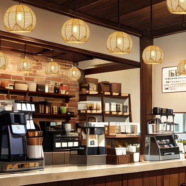 Lustră pe cablu Immax 08258L PELO 1xE27/40W/230V d. 30 cm ratan