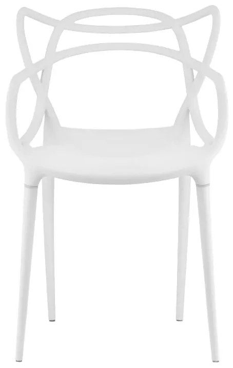 OFERTA Scaun din plastic alb KATO II. calitate a doua