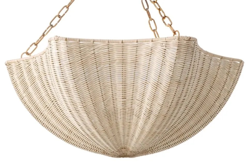 Candelabru design LUX, Rattan, Alama Vintage, Los Palmos