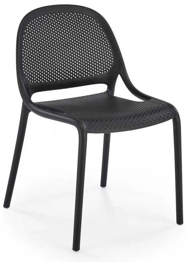 Scaun de bucătărie Adeline, negru