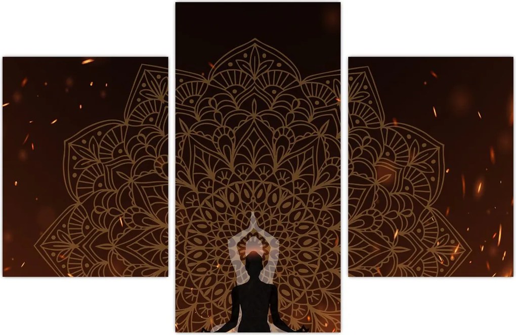 Tablou - Meditații (90x60 cm)