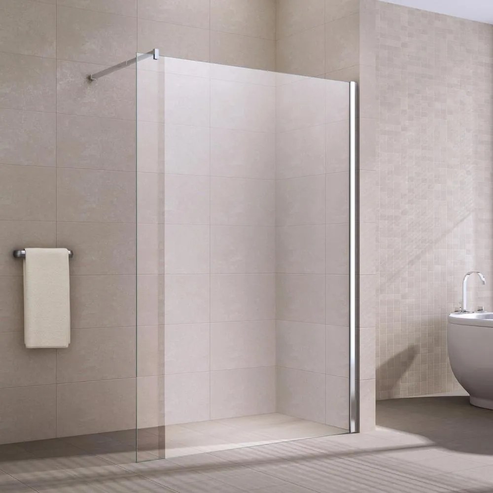 Walk-in Perete de duș 110, 200cm, 8mm