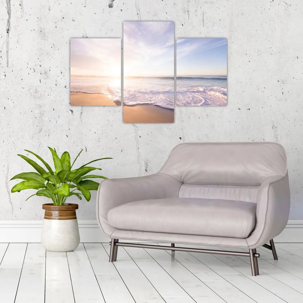 Tablou cu plaja cu nisip (90x60 cm)