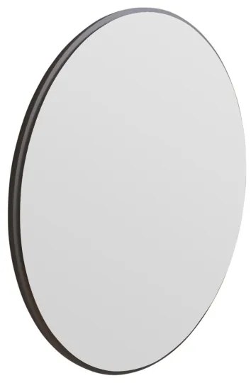 Oglindă de perete OZZE d. 60 cm negru