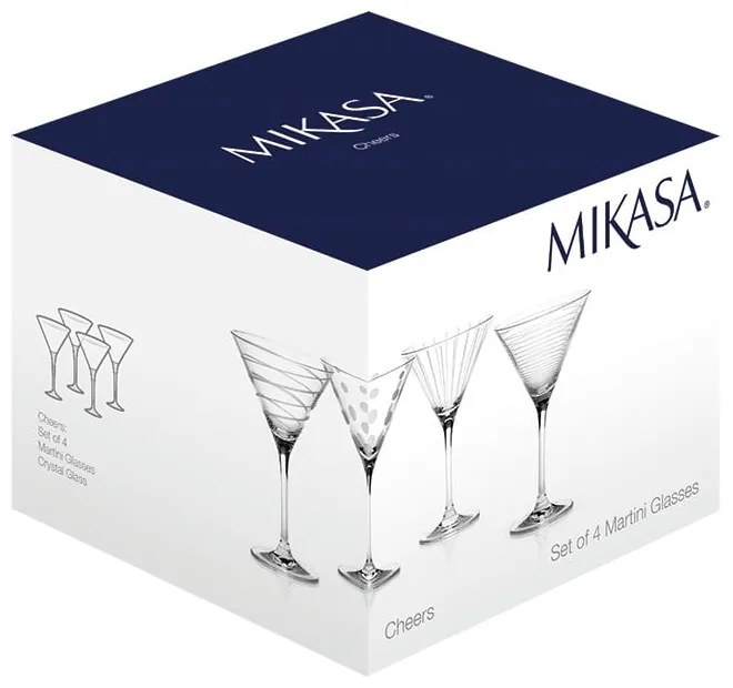Pahare de cocktail în set de 4 buc. 290 ml Cheers - Mikasa