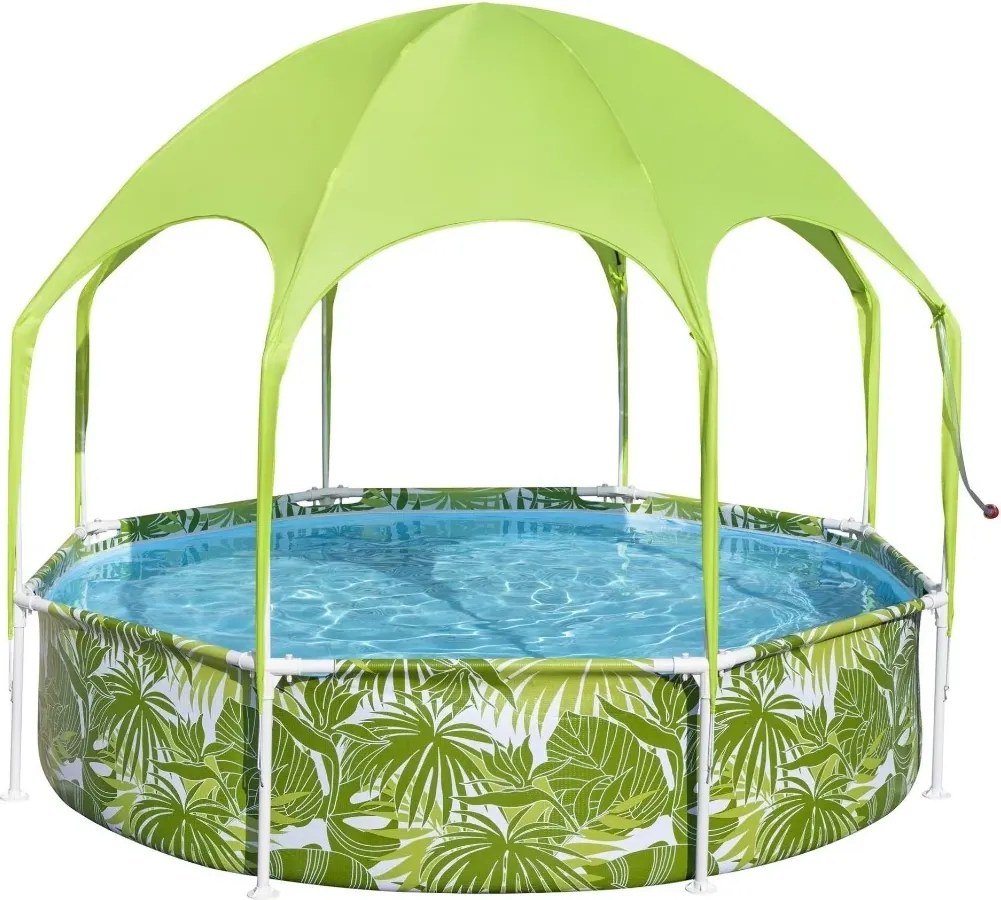 Piscină pentru copii cu parasolar protecție UV 1688 litri Bestway 244x51 cm