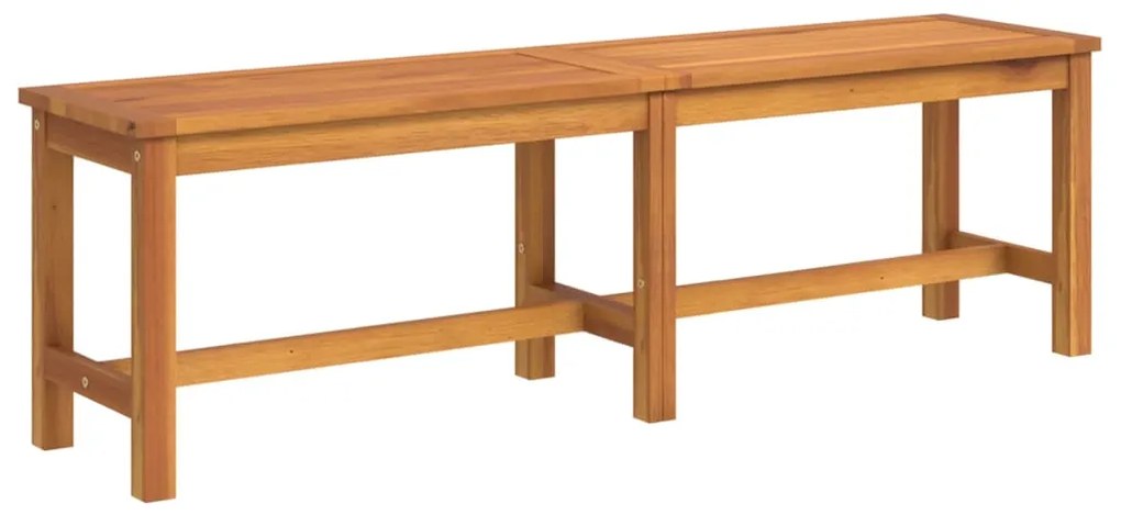 319420 vidaXL Bancă de grădină, 150x35x45 cm, lemn masiv de acacia
