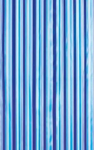 Aqualine perdea de duș 180x180 cm albastru ZV011