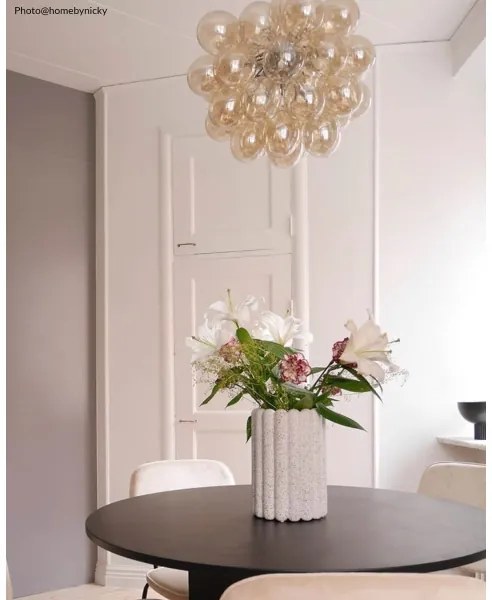 Lustră pe cablu ByRydens 4200440-5503 GROSS 8xG9/4W/230V fumuriu/maro