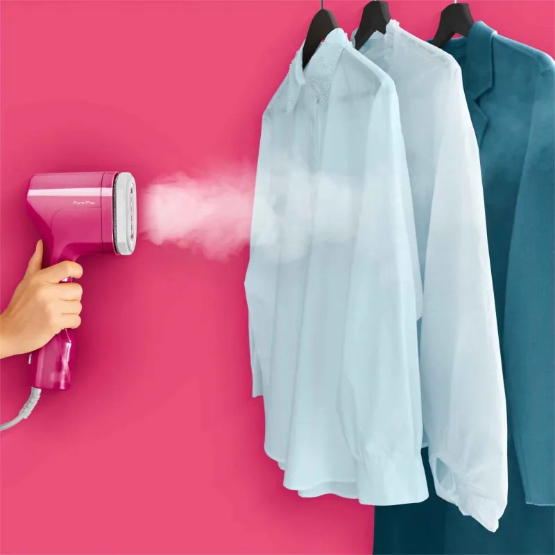 Fier de călcat cu abur Tefal DT2023F0, 1300 W, 70 ml, 20 g/min, indicator de pregătire, oprire automată, roz