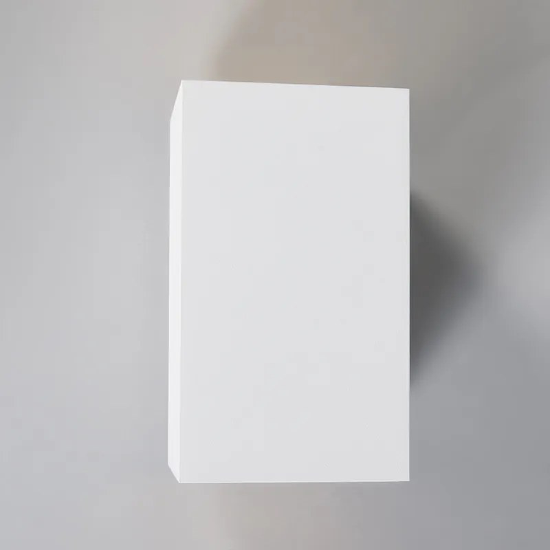 Aplică modernă albă pătrată cu 2 lumini - Sandy