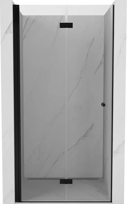 Mexen Mist-F uși de duș pliabile stânga 95 cm, transparent, negru - 8A6-095-000-70-00-L