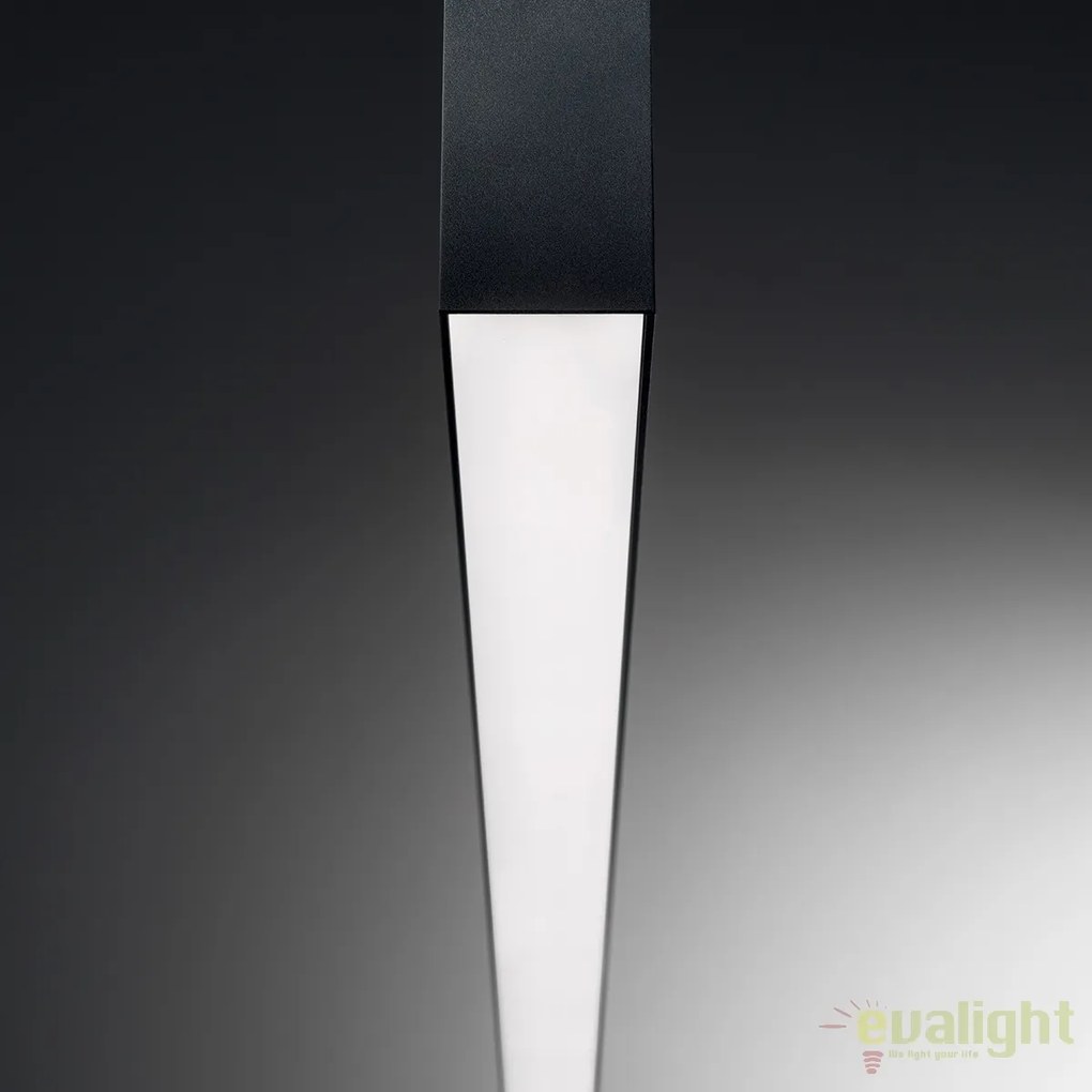 Lustra LED profesionala 26W 3000K FLUO WIDE 1200 negru 191997