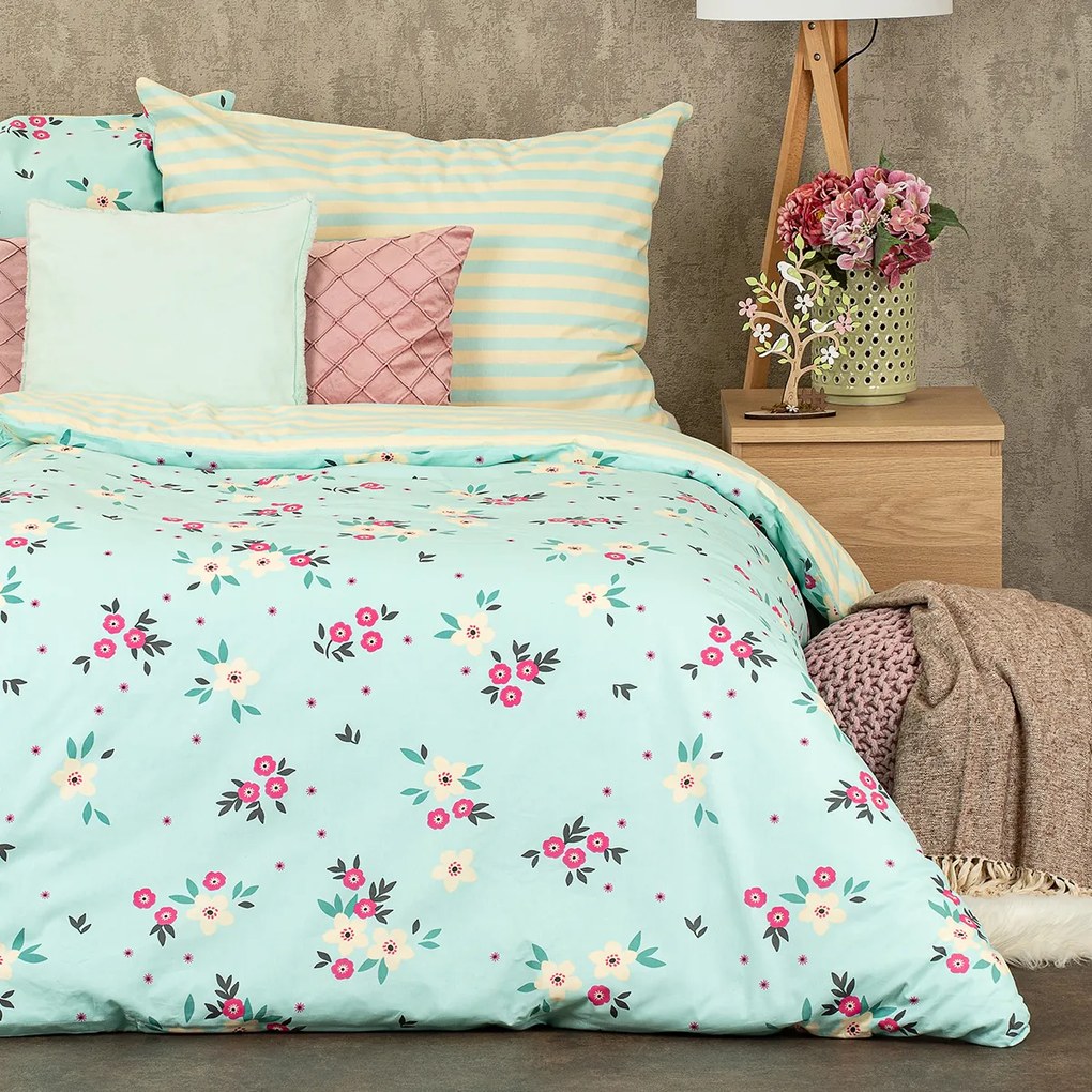 Lenjerie de pat din bumbac 4Home Ditsy flower, 140 x 200 cm, 70 x 90 cm, 140 x 200 cm, 70 x 90 cm