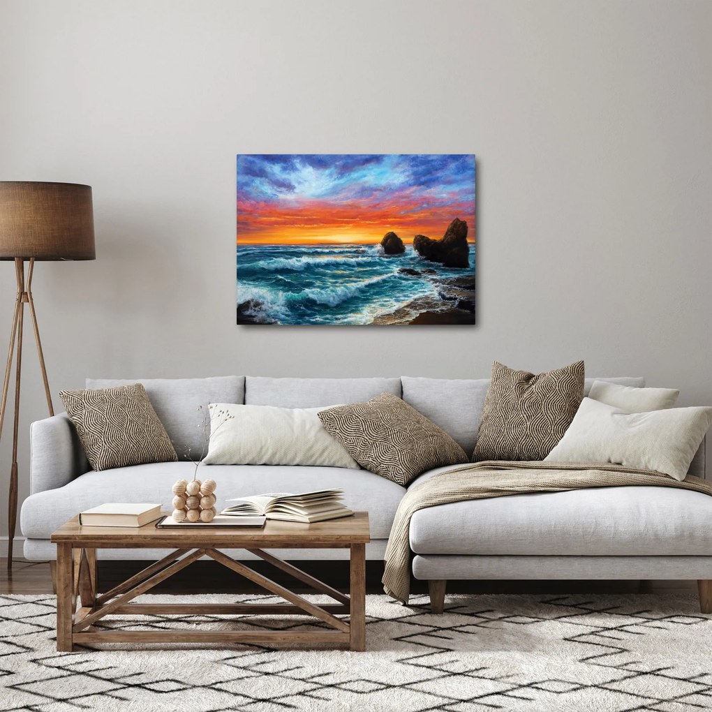 Tablou - Apus de soare (70x50 cm)